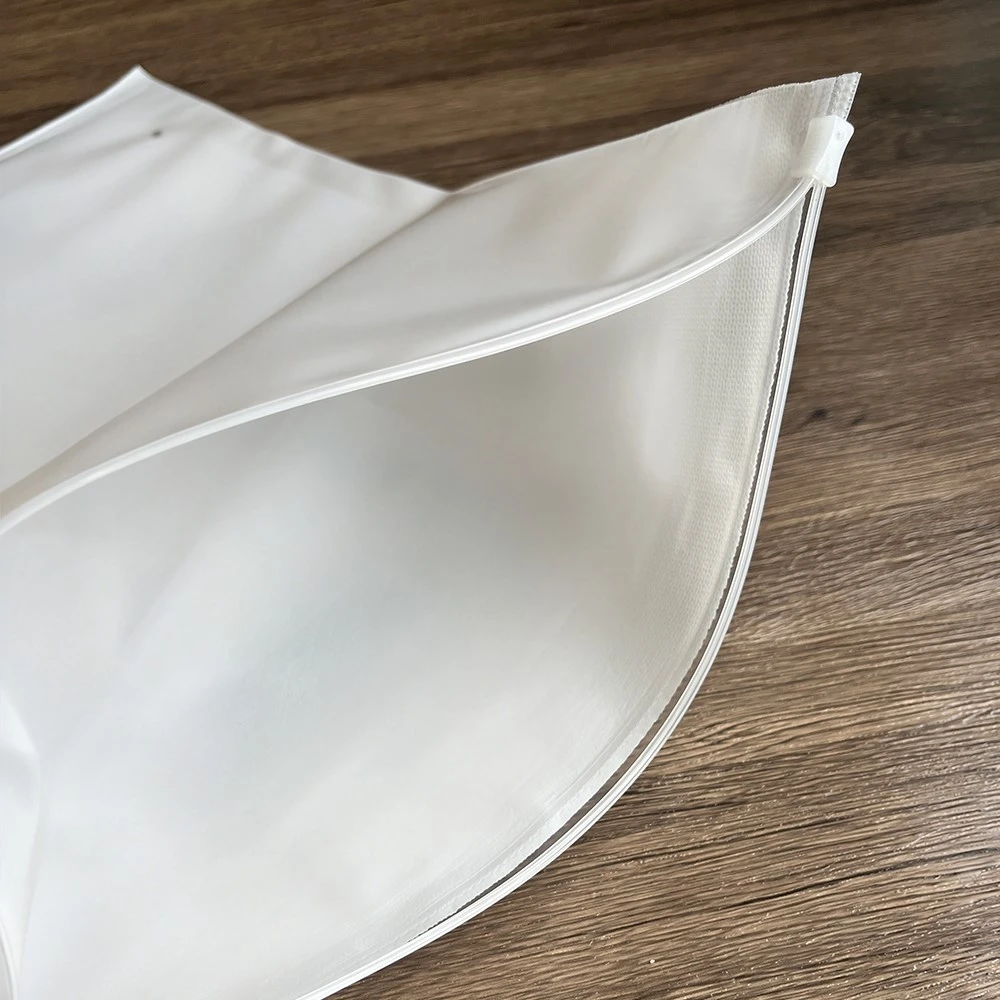 Milky White Slider-Zip Bag Milky White Slider-Zip Bag